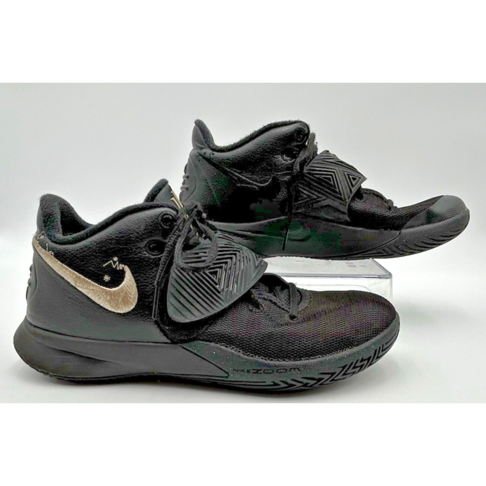 Nike Kyrie‎ Flytrap 3 Black Metallic Gold Men's Size 8.5 BQ3060-008 Basketball